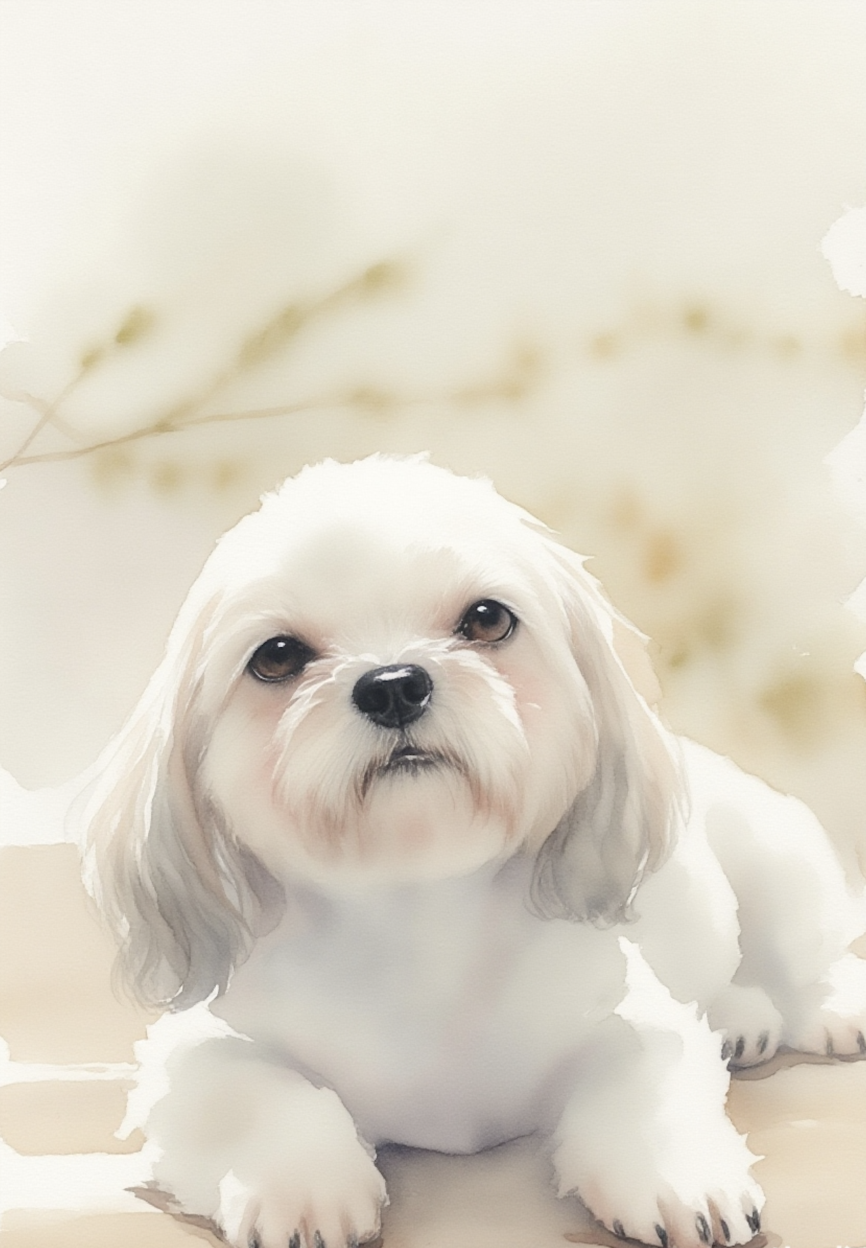 水彩插画